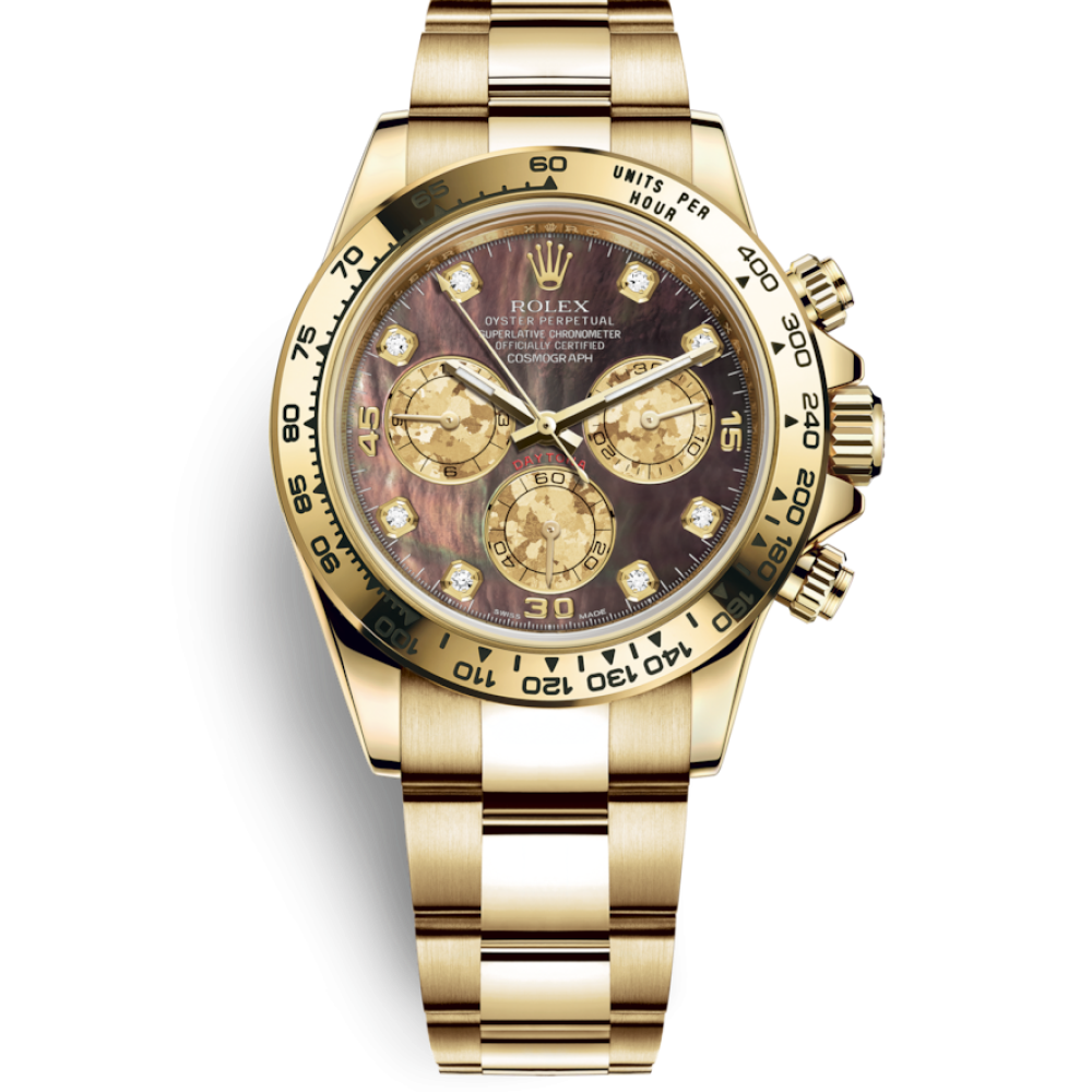 Rolex Daytona Cosmograph Gold Diamond dial