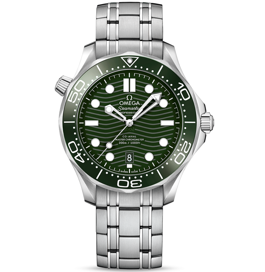 Omega Seamaster Diver 300M Co-Axial Master Chronometer Green