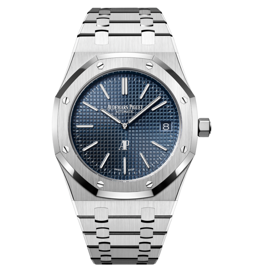 Audemars Piguet Royal Oak Jumbo Extra-Thin Acél Óra - Teljes Szett