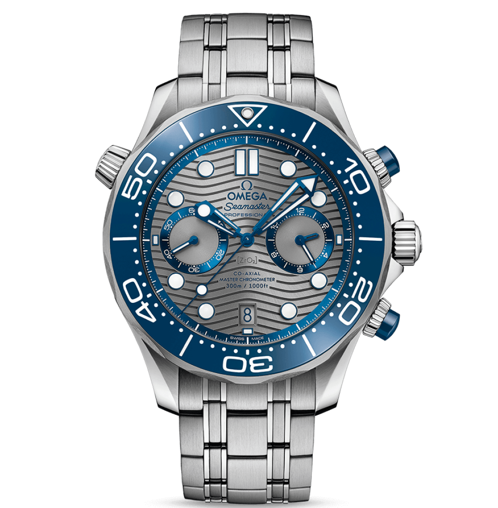 Omega Seamaster Diver 300M Co-Axial Master Chronometer Chronograph steel