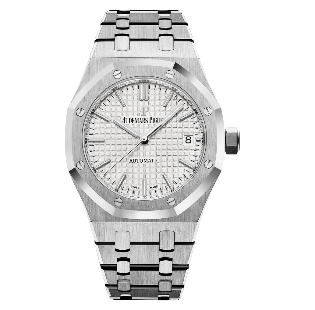 Audemars Piguet Royal Oak white dial steel