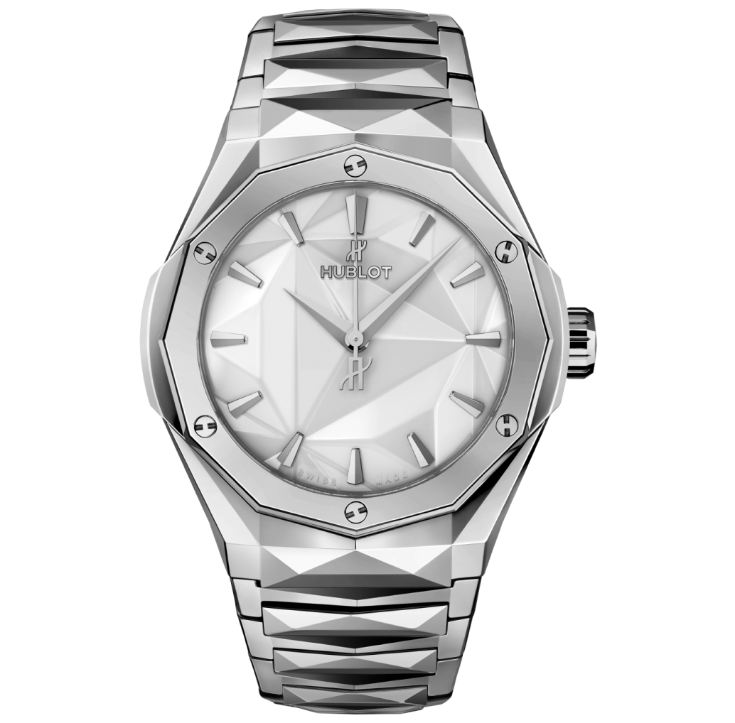 Hublot Classic Fusion Orlinski Bracelet Titanium White óra