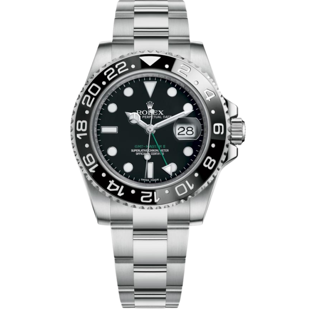 Rolex GMT-Master II steel watch