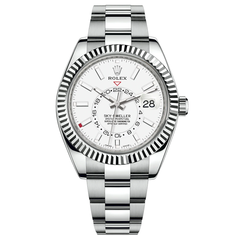 Rolex Sky-Dweller Oystersteel White dial