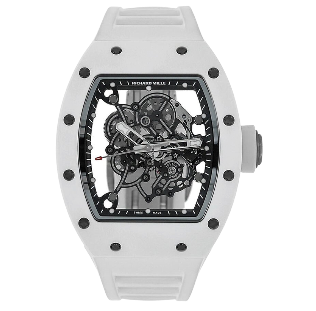 Richard Mille RM055 Bubba Watson White Skeleton