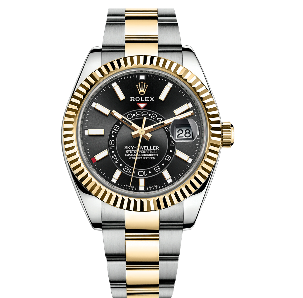 Rolex Sky-Dweller Oystersteel Yellow Gold watch 326933