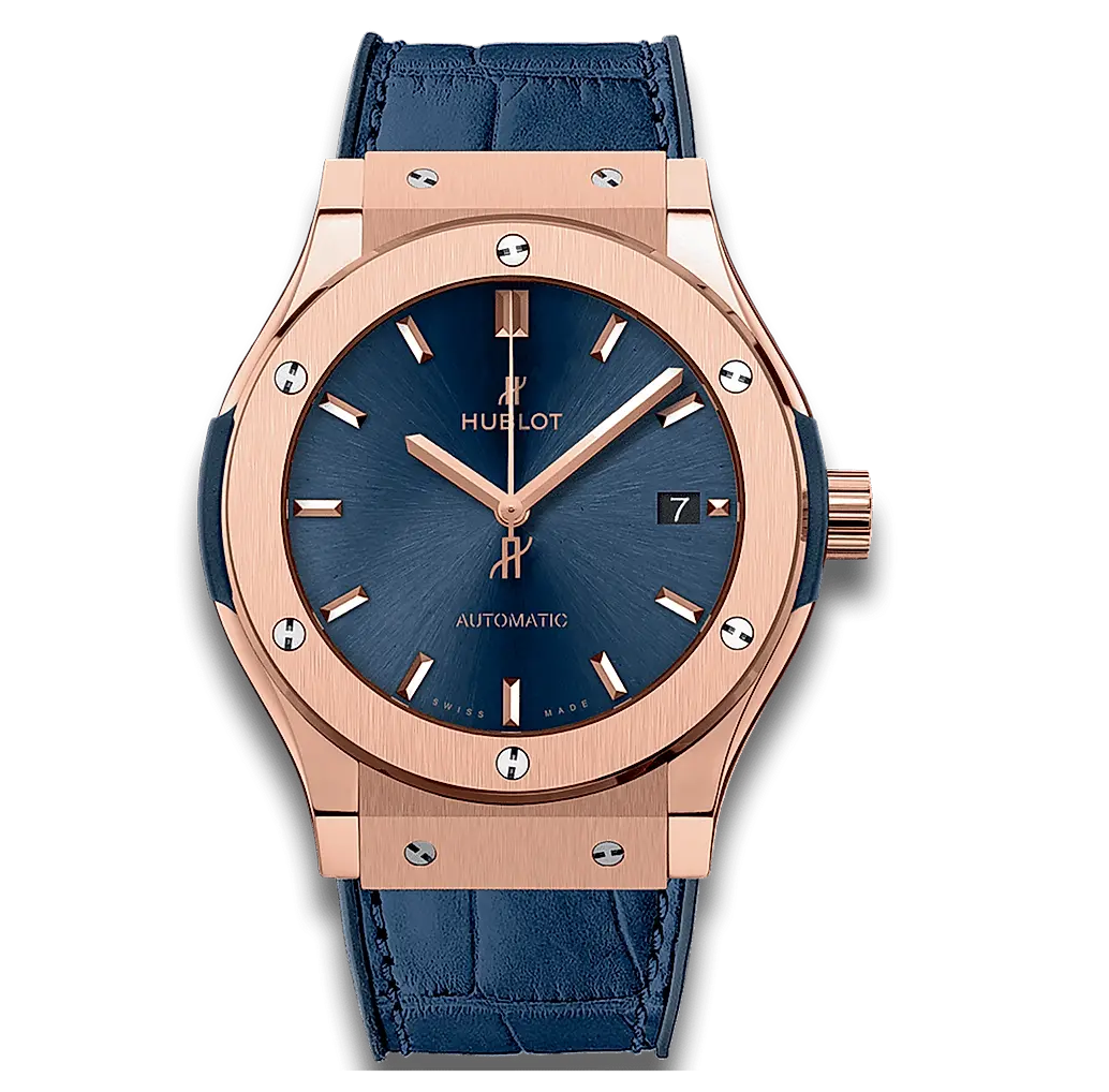 Hublot Classic Fusion Blue King Gold