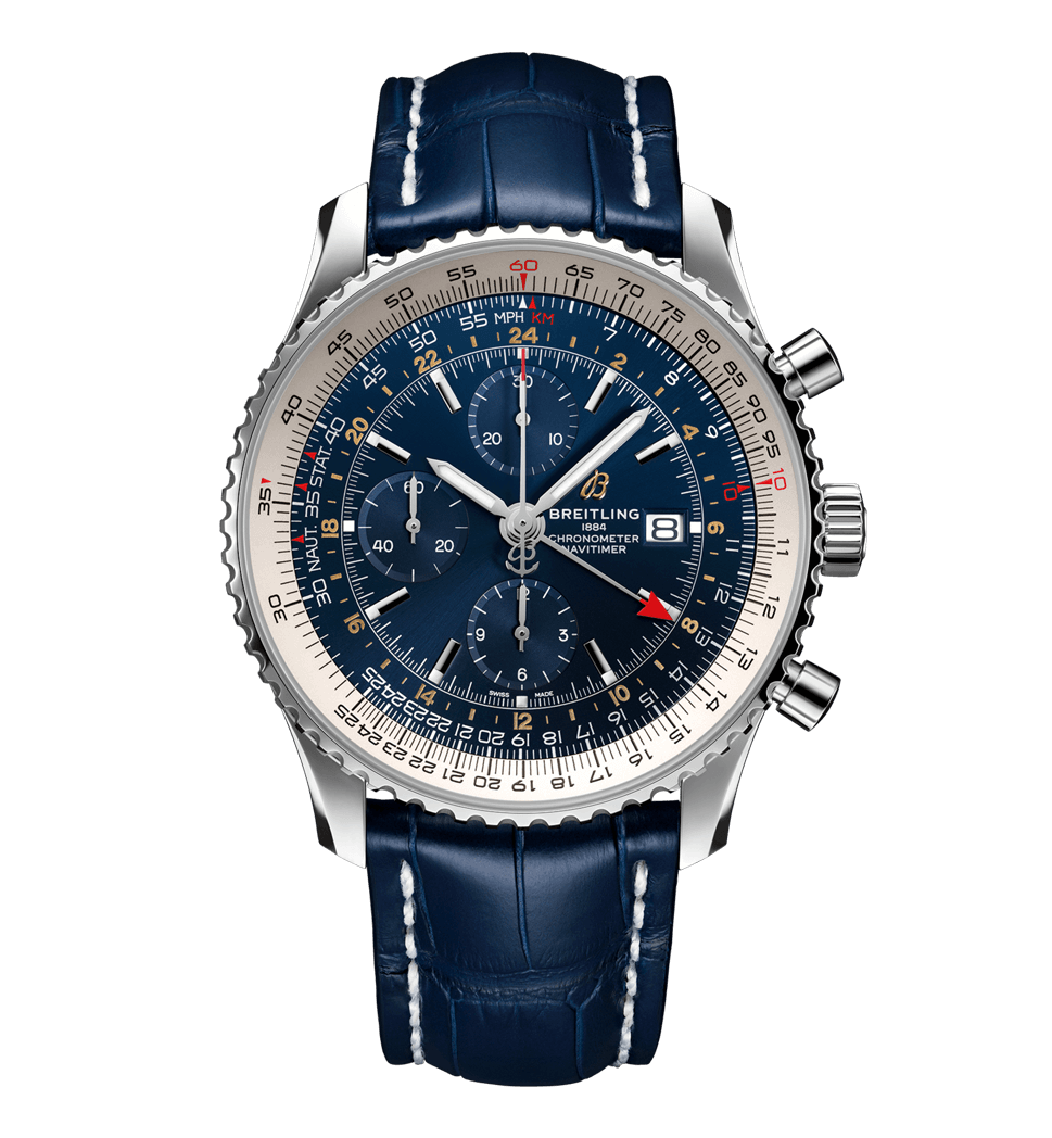 Breitling Navitimer Chronograph GMT 46 Blue