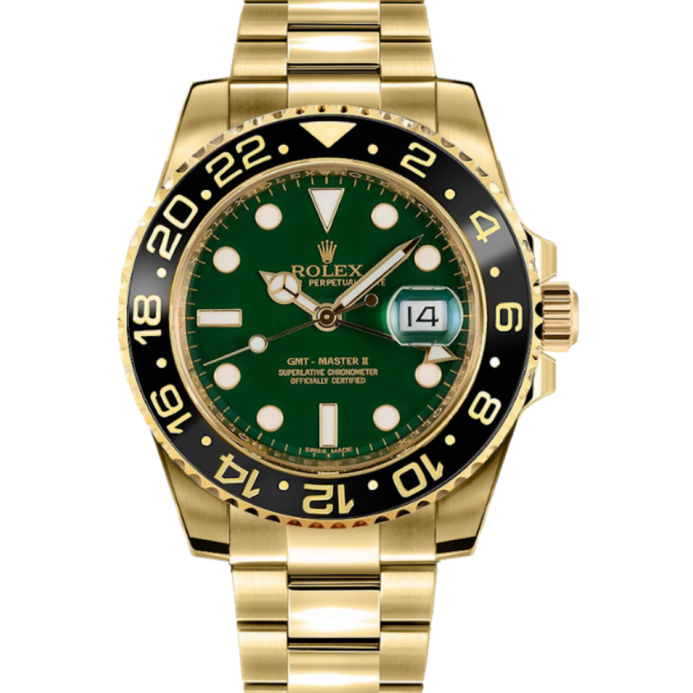 Rolex GMT master II Yellowgold