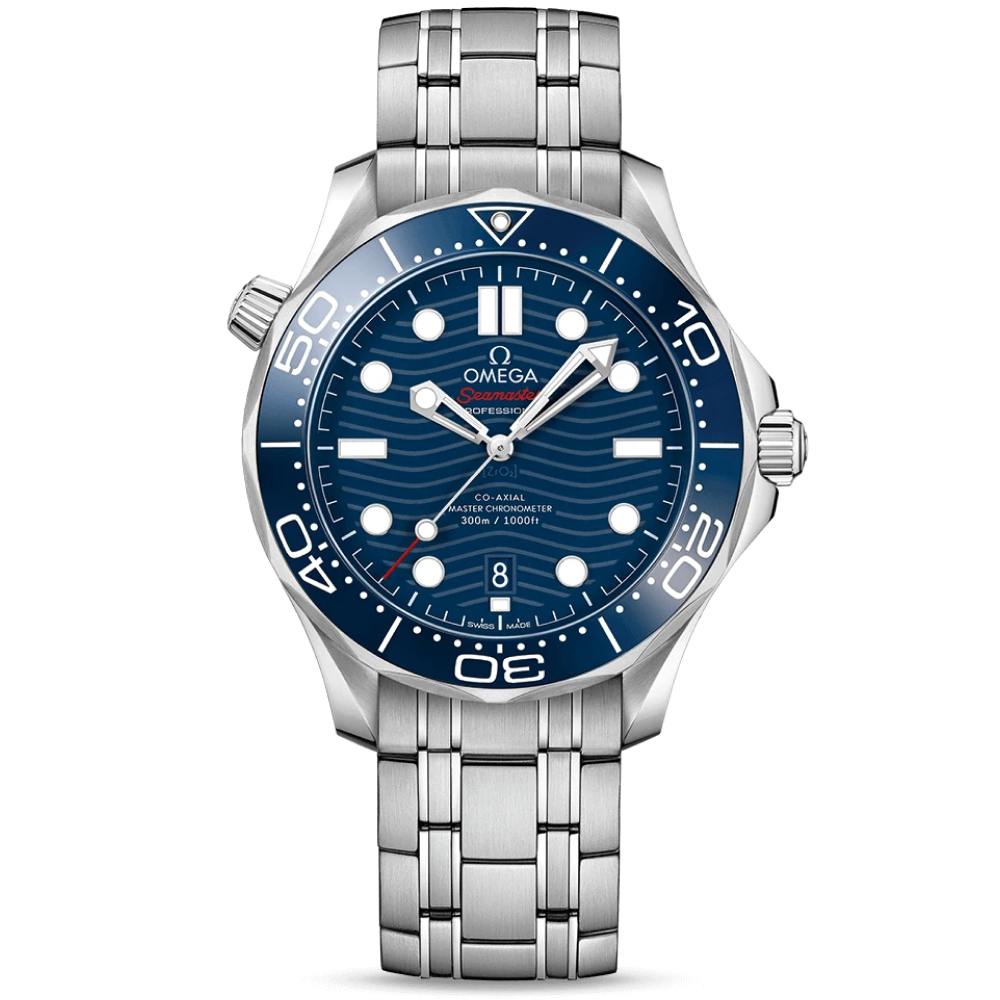 Omega Seamaster Diver 300M Co‑Axial Master Chronometer Blue