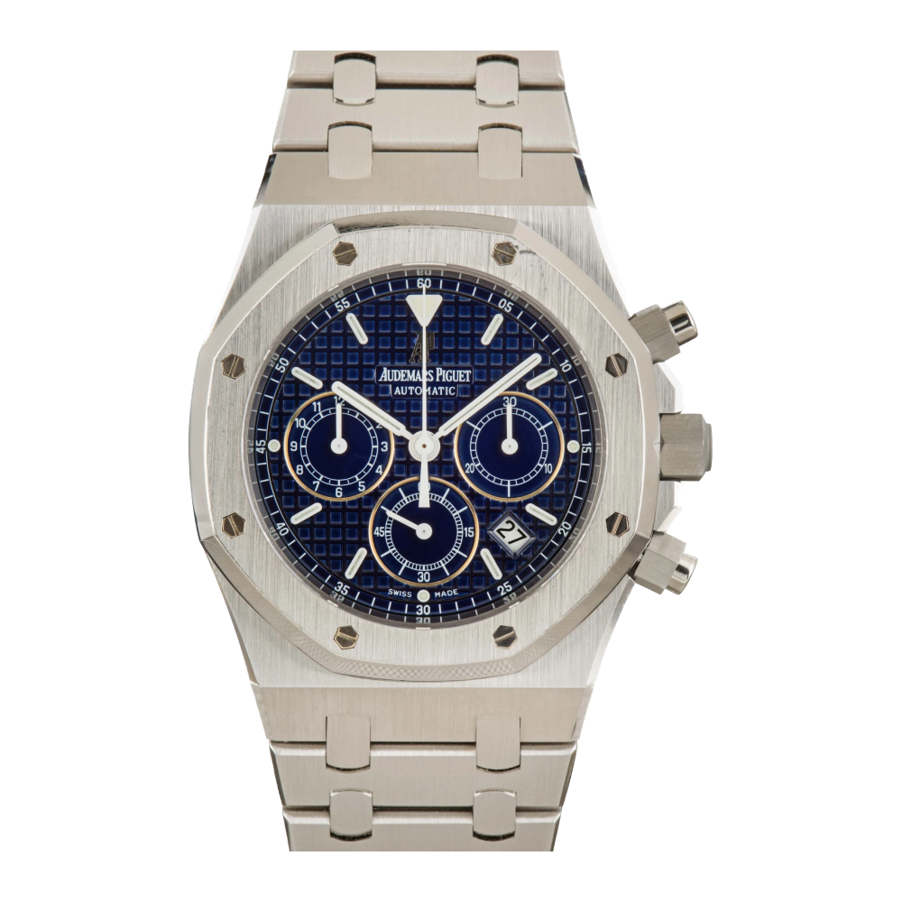 Audemars Piguet Royal Oak Chronograph Acél Férfi Óra - Teljes Szett