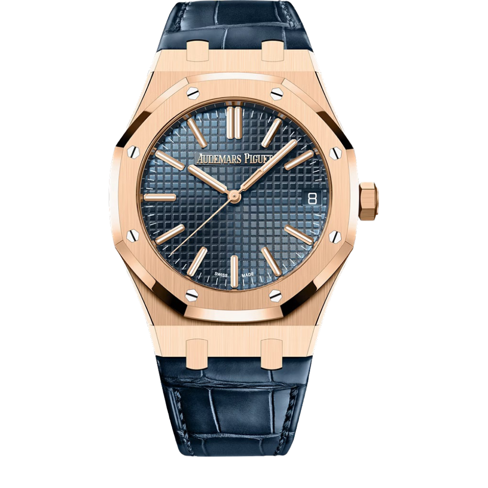 Audemars Piguet Royal Oak Rozé-Arany karóra - Teljes Szett - Új Modell
