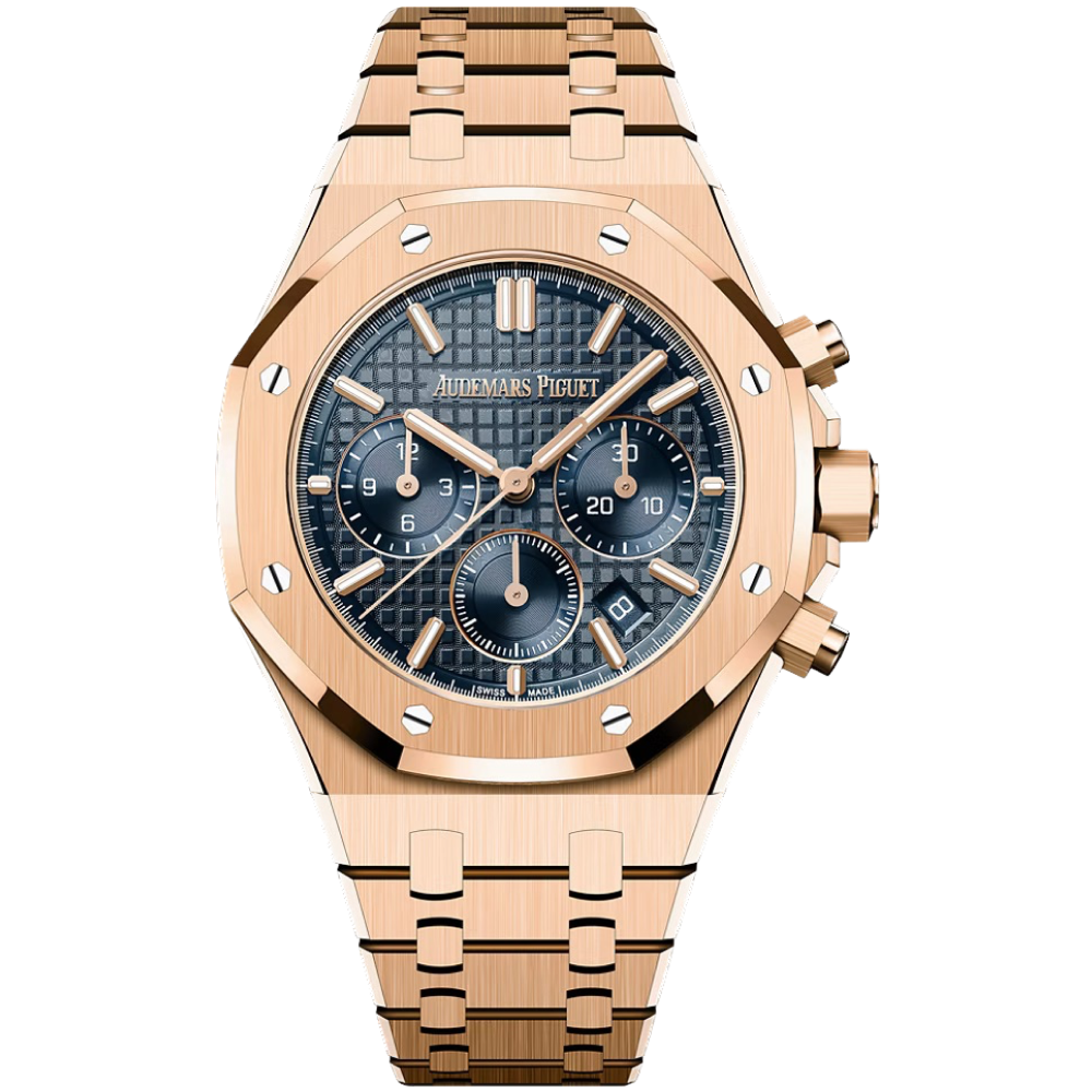 Audemars Piguet Royal Oak Chronograph Rozé Arany - 2022 - Teljes Szett